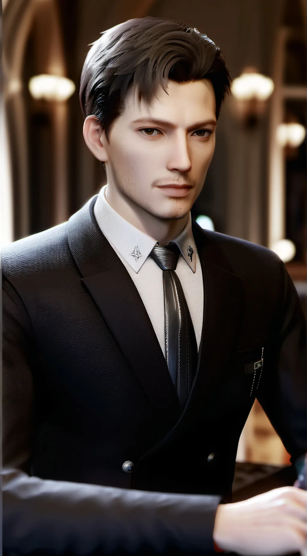 ai character: STRICT DAD background