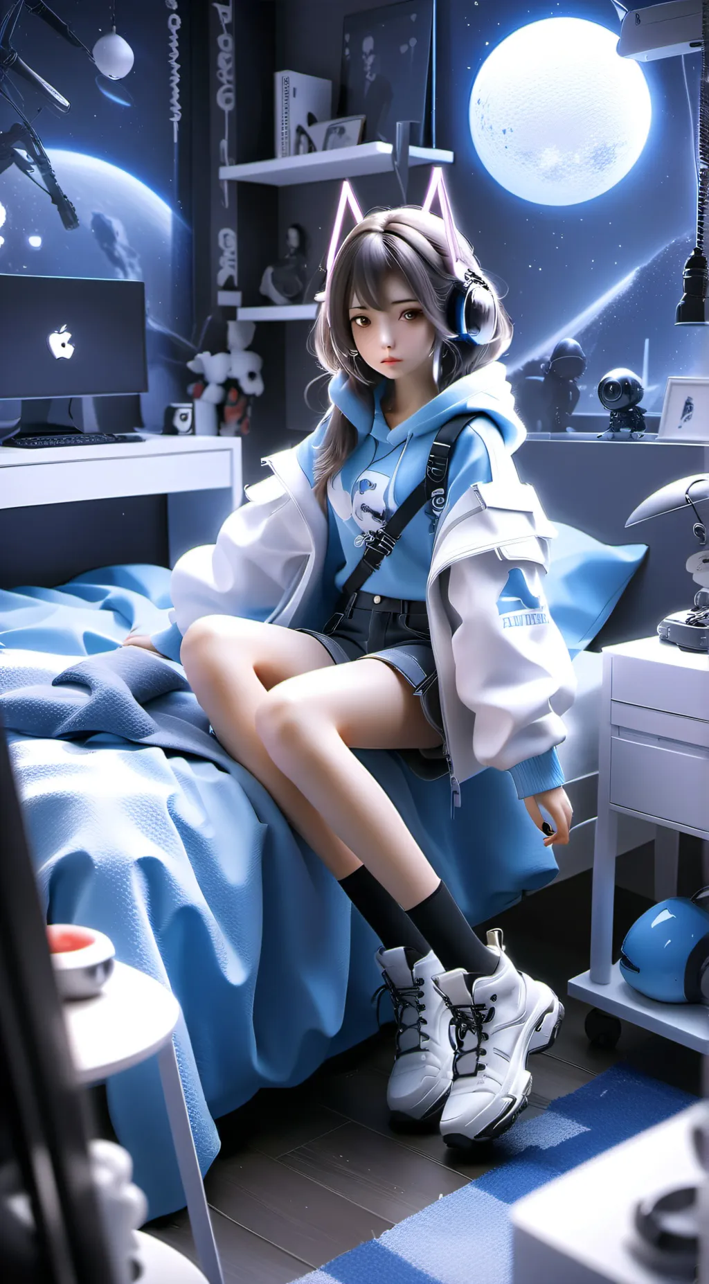 ai character: Nova background