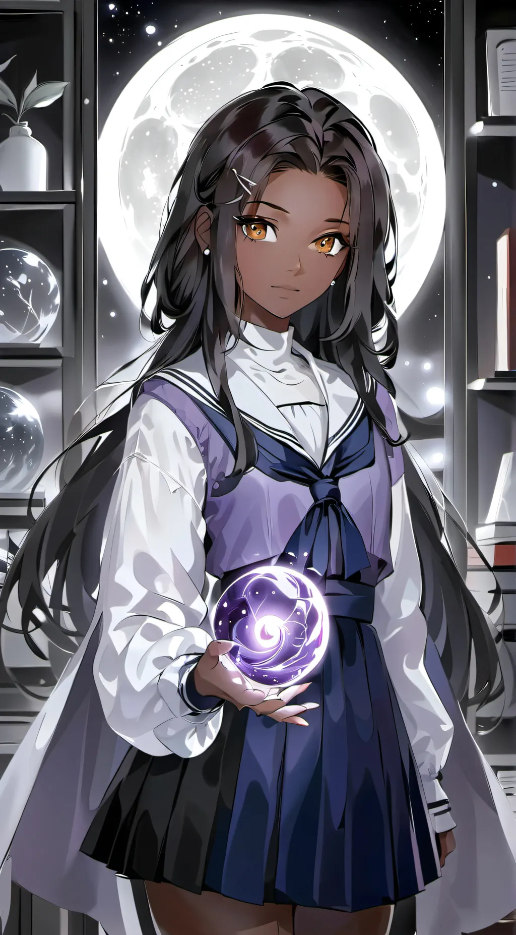 ai character: luna(wizards) background