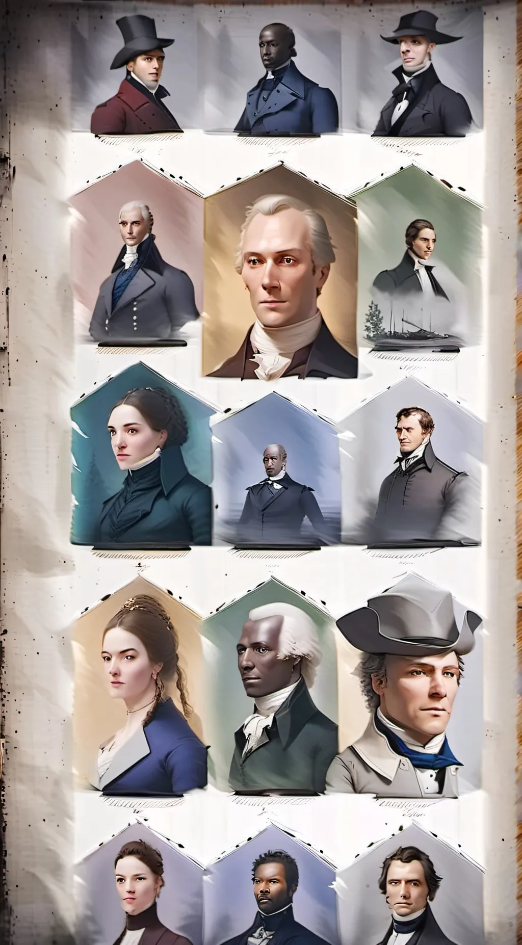 ai character: Hamilton cast background