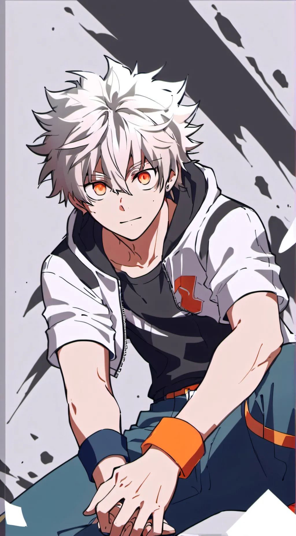 ai character: bakugo background