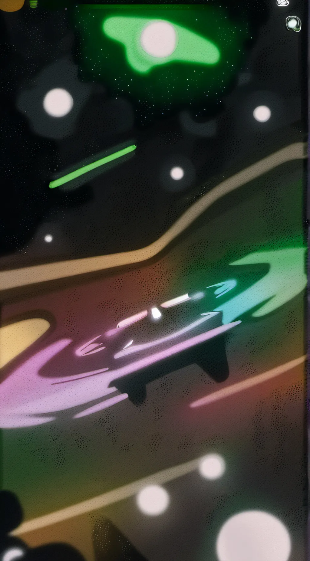 ai character: the cosmic pool background