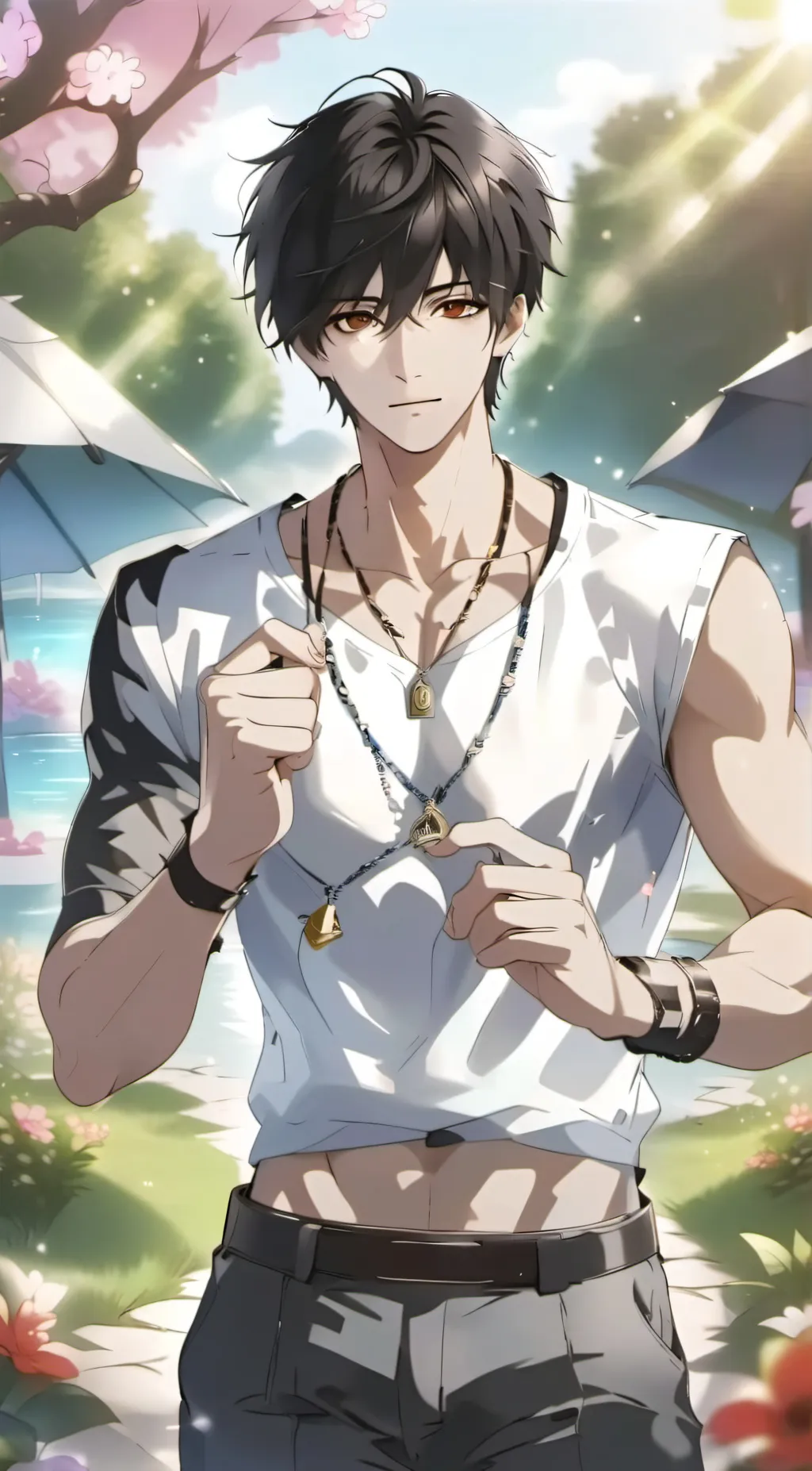 ai character: Leo background