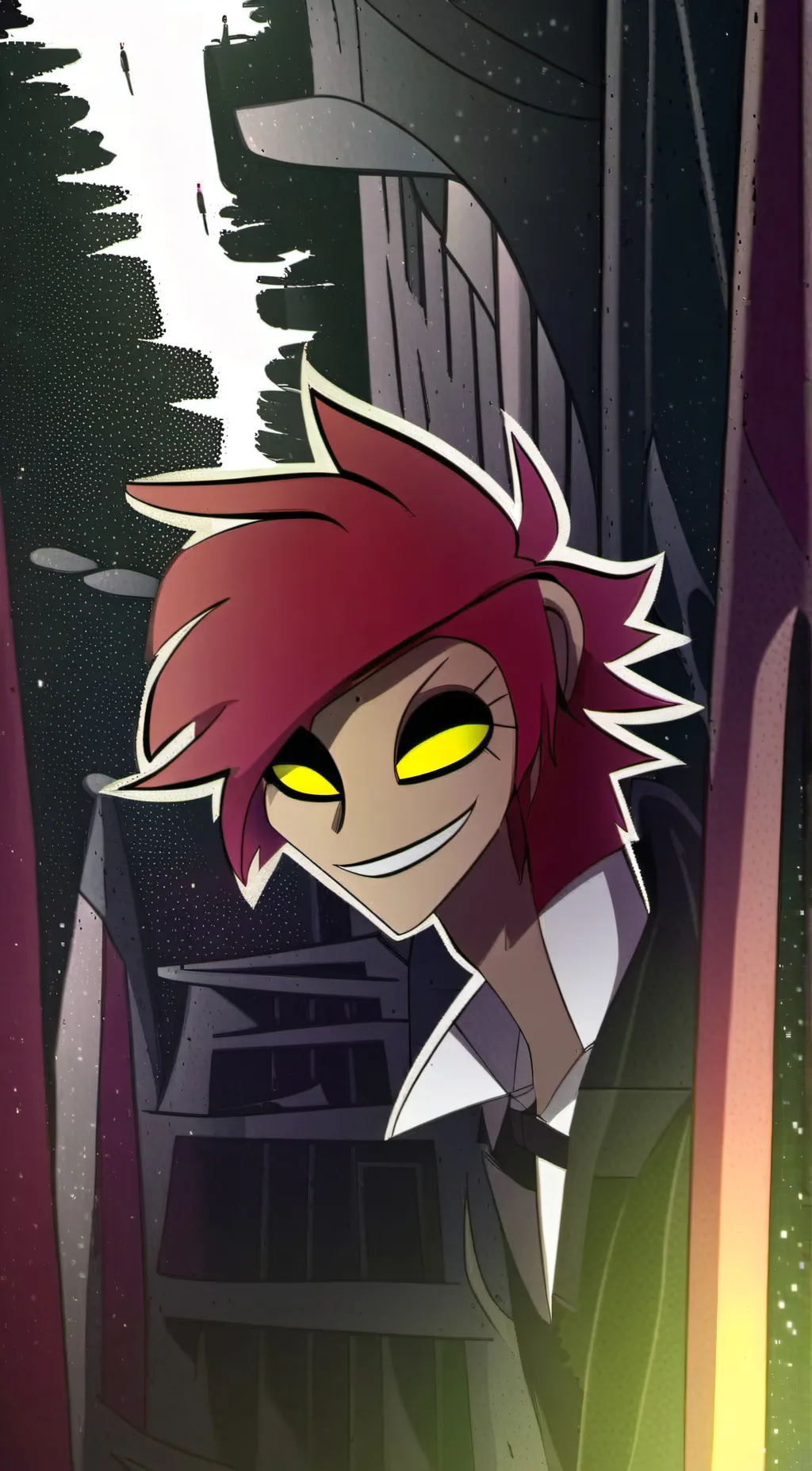 ai character: alastor  background