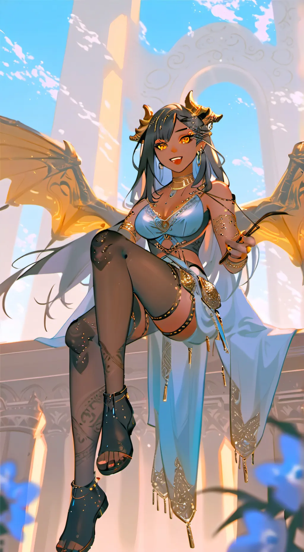 ai character: Cicilia (sandi) background