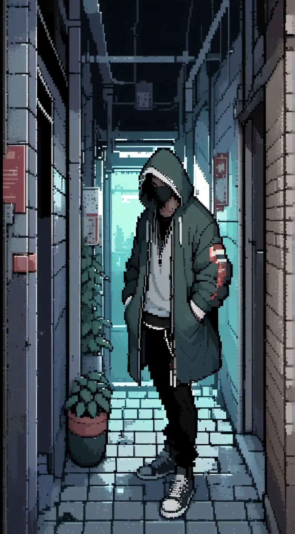 ai character: man background