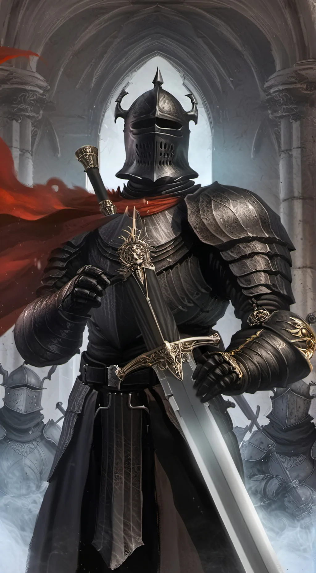 ai character: The uncrowned king background