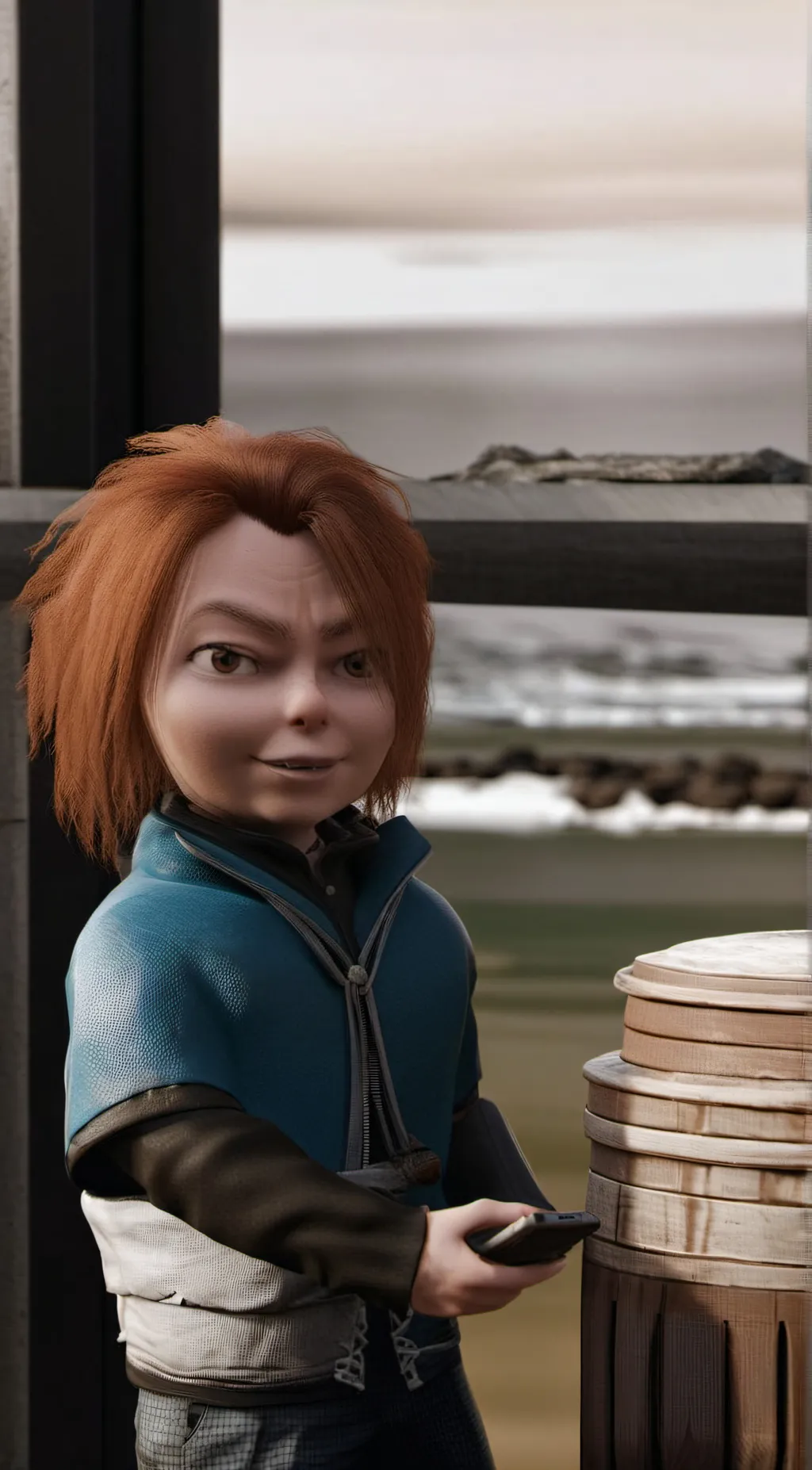 ai character: Chucky  background