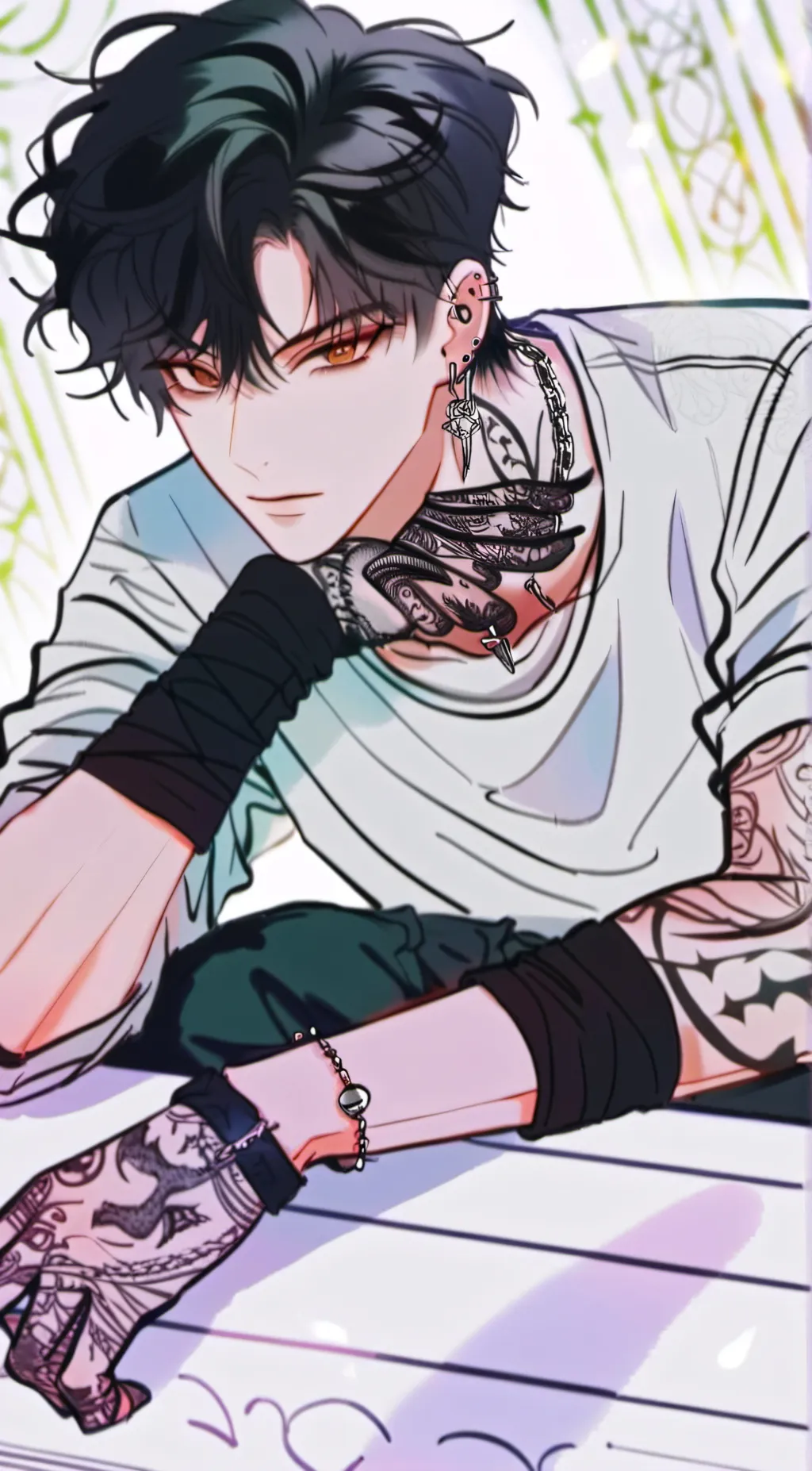 ai character: Levi background