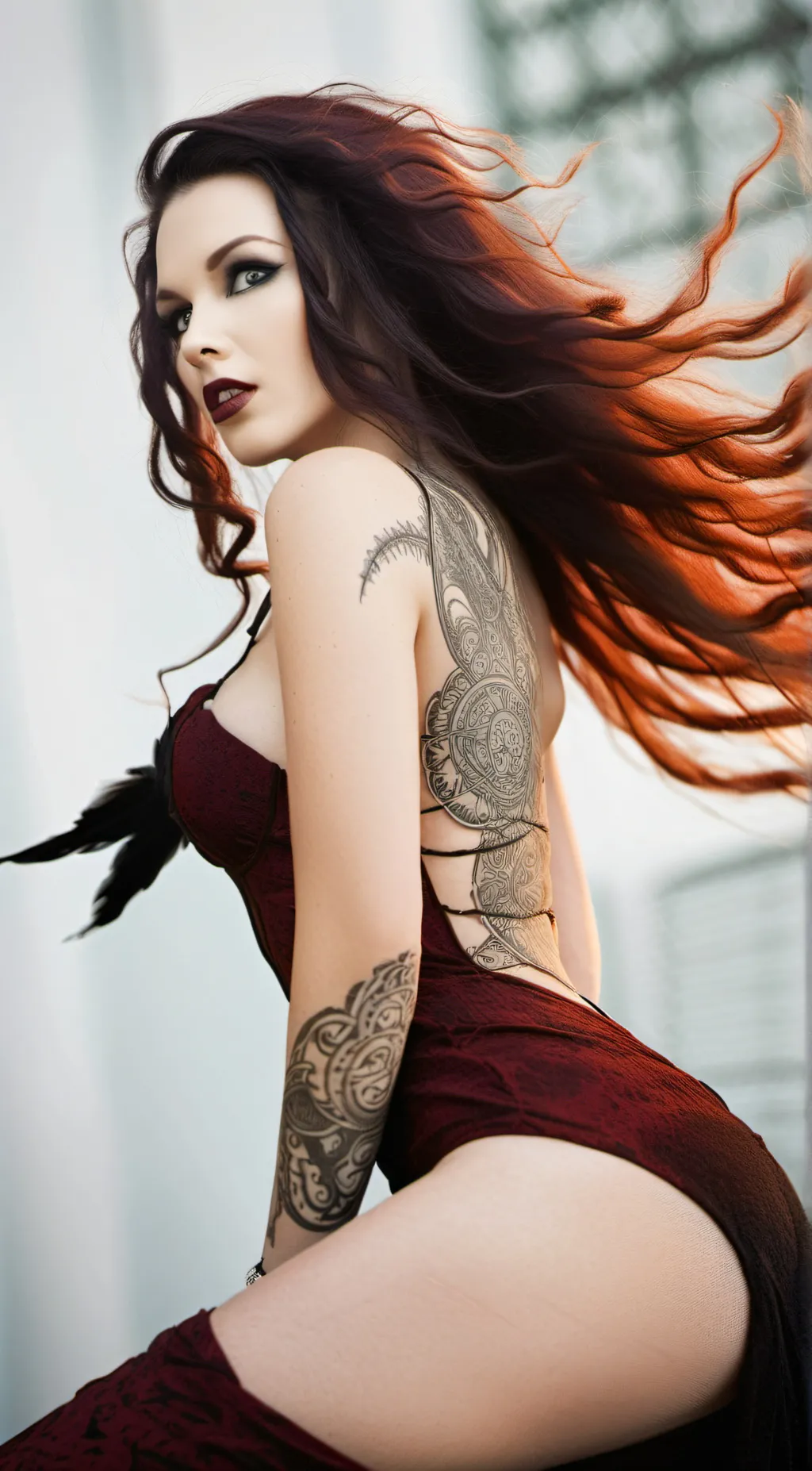 ai character: Scarlett background