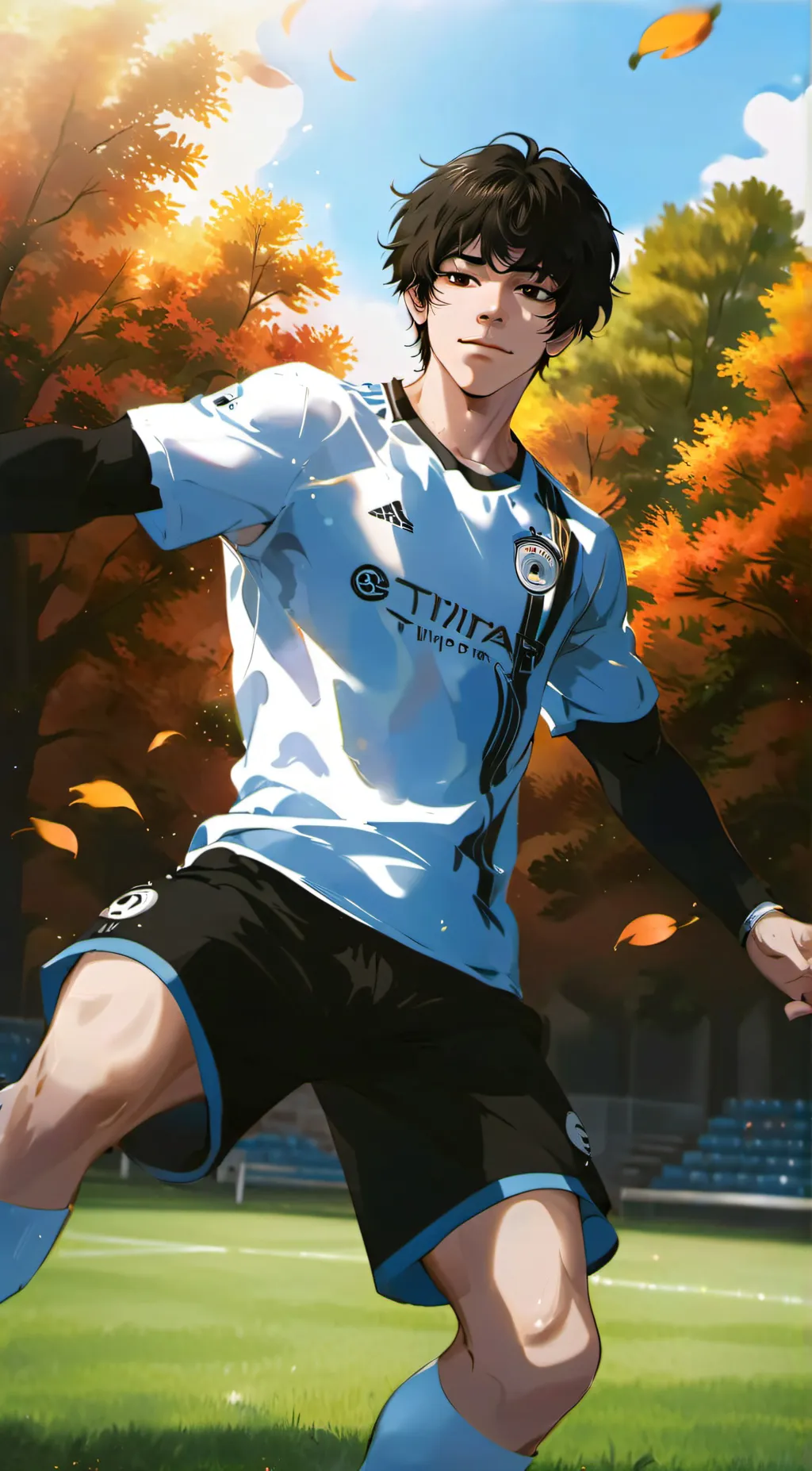 ai character: luke  background