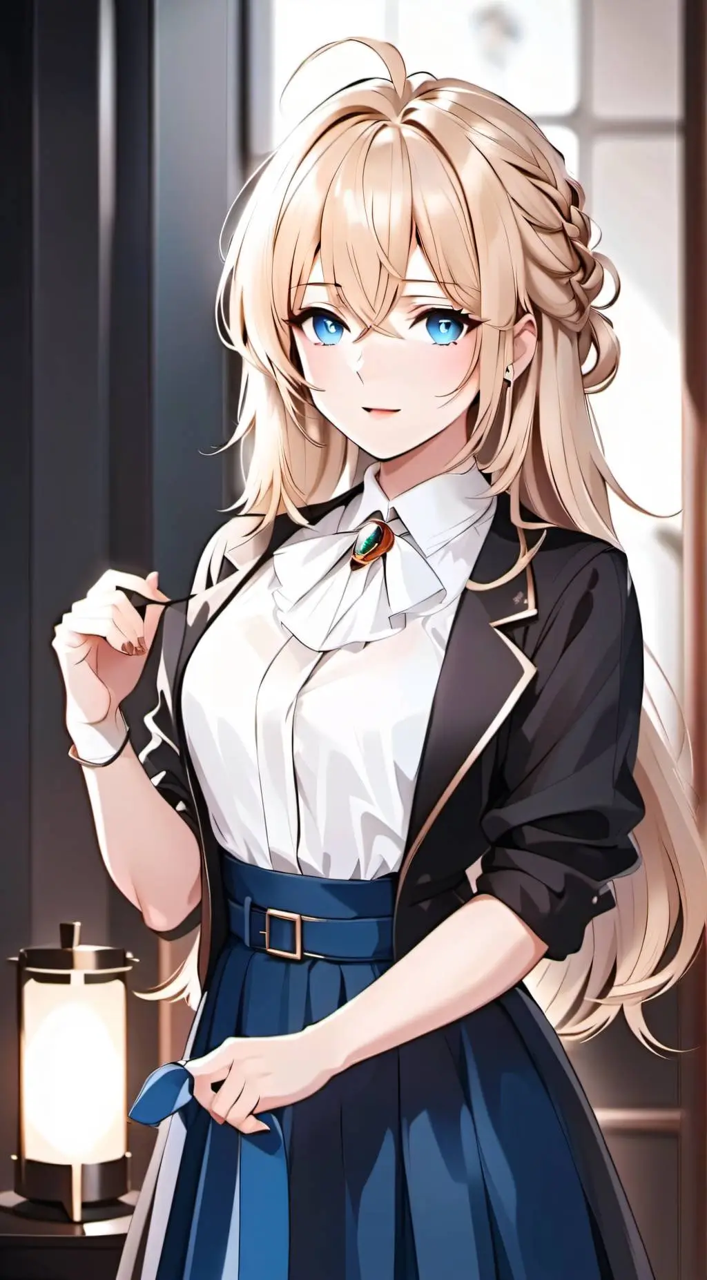 ai character: Stacy background