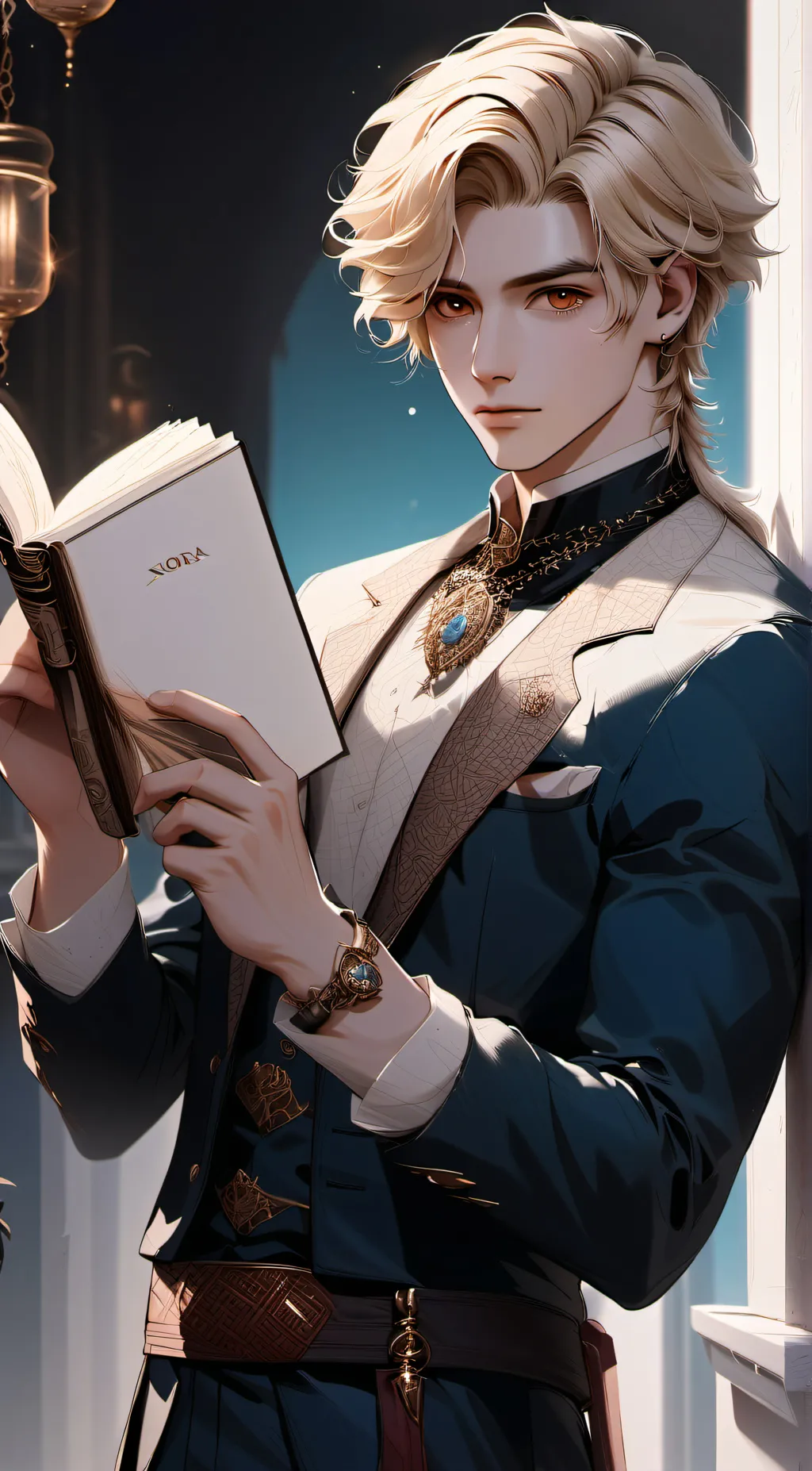 ai character: naoh  background