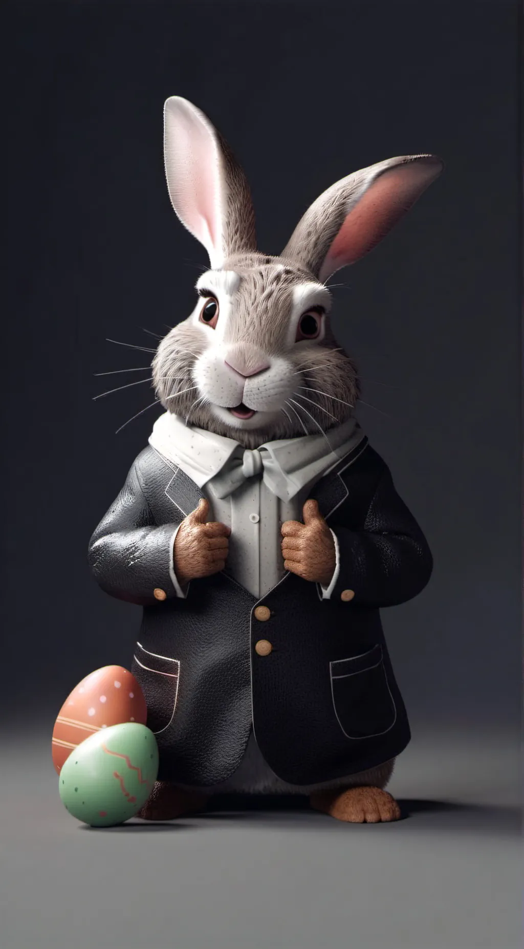 ai character: EasterBunny(Xavier background