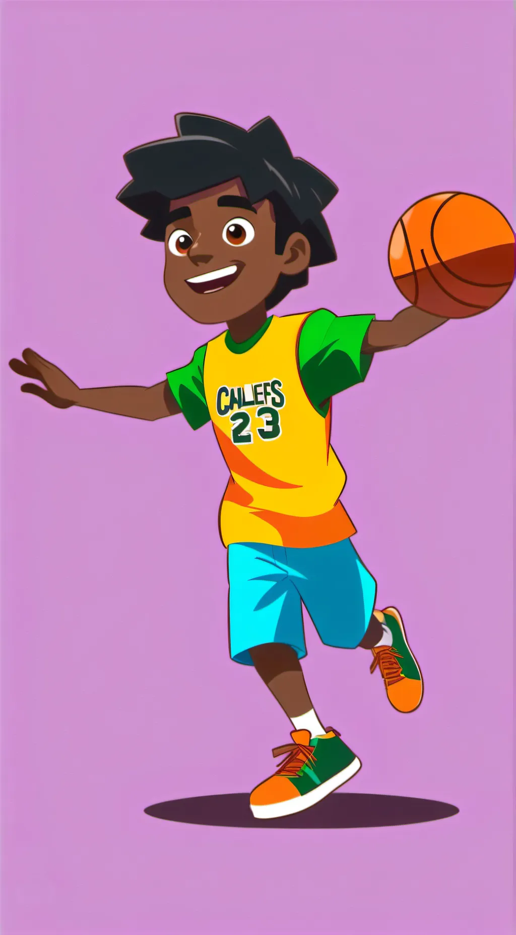 ai character: Mark background