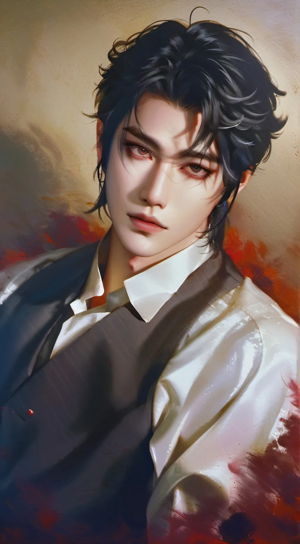 ai character: Ethan! ☆彡 background