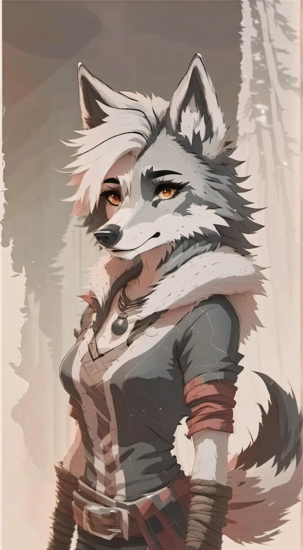 Talkie AI - Chat with luna White howlers