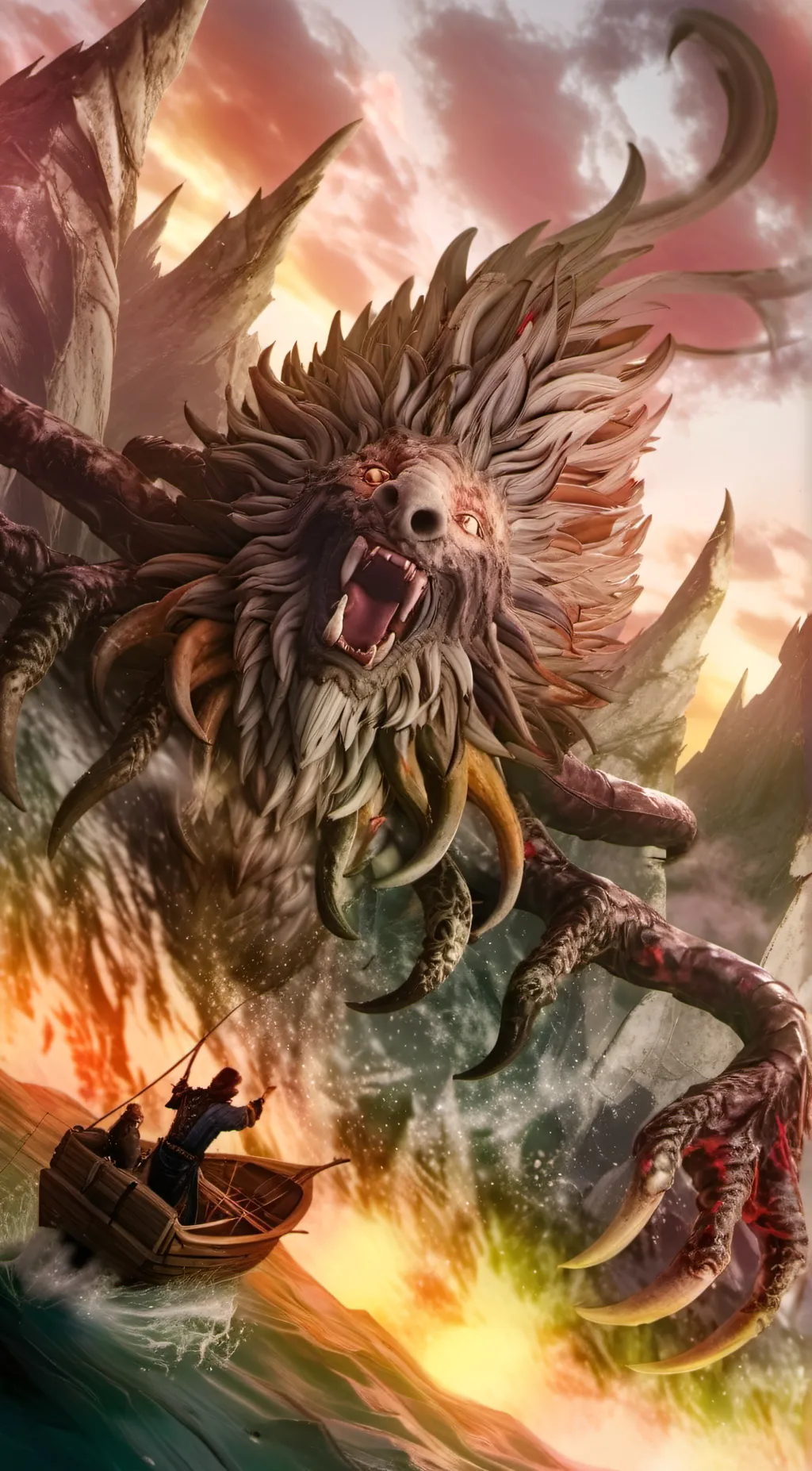 ai character: God Exam  background