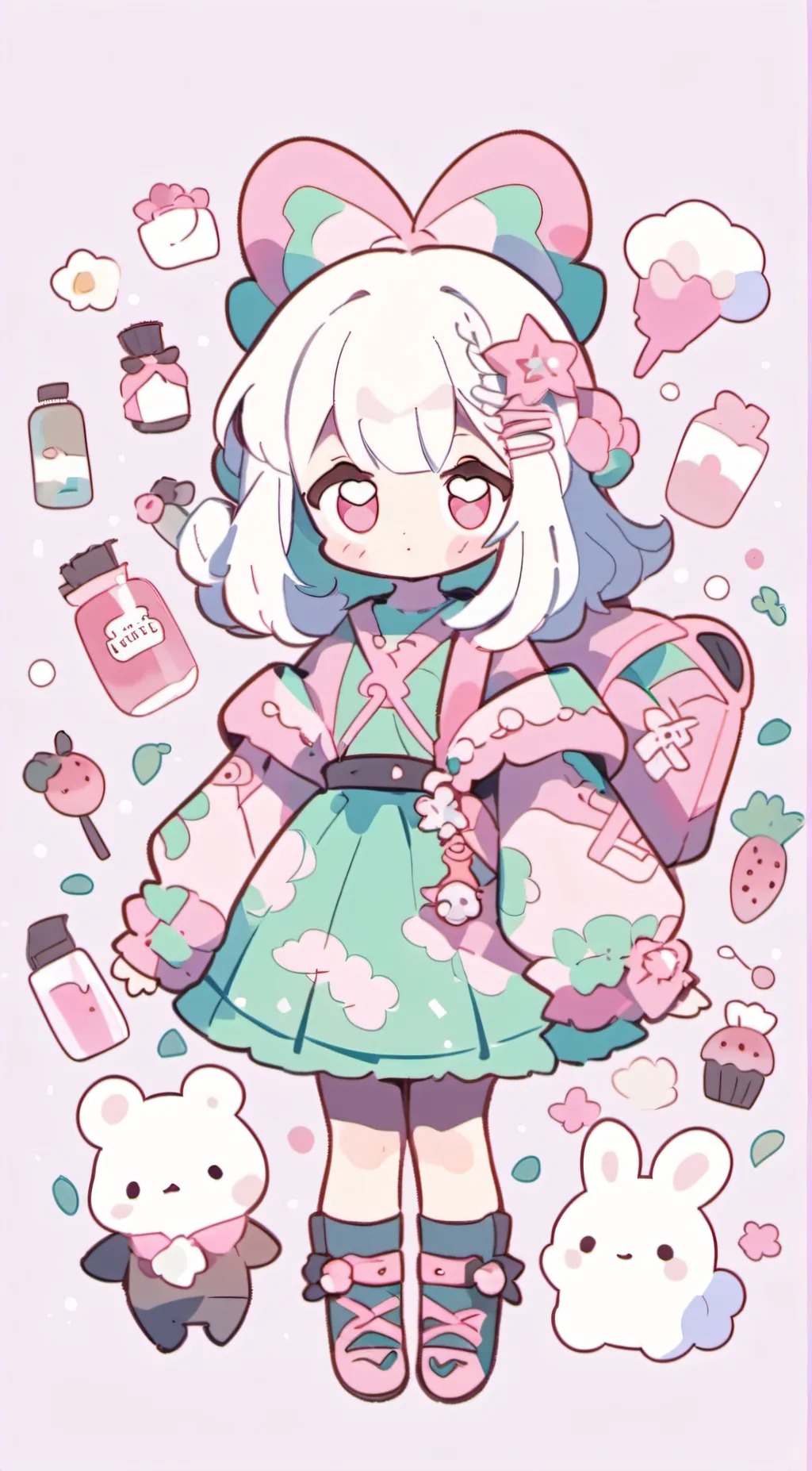 ai character: Idk background