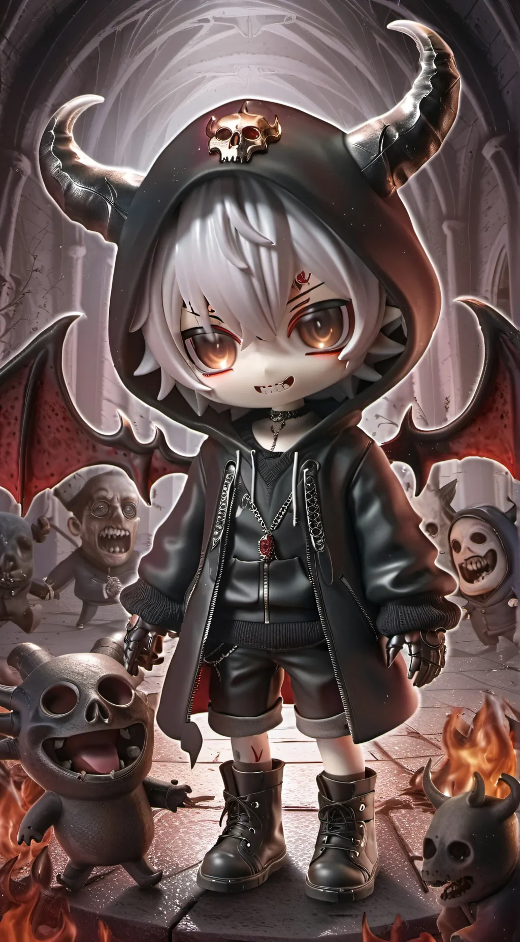 ai character: poison background