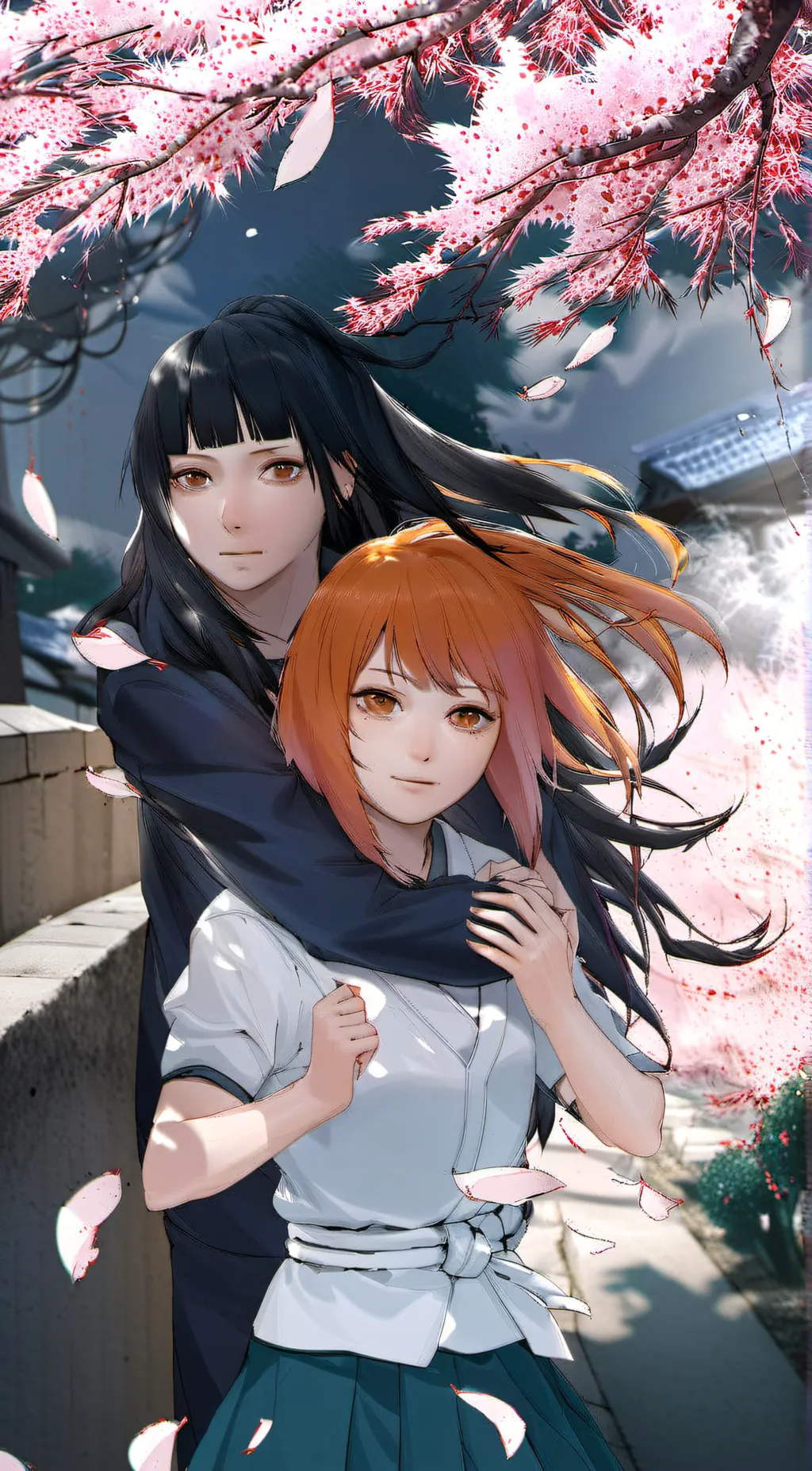 ai character: Psycho Hinata  background