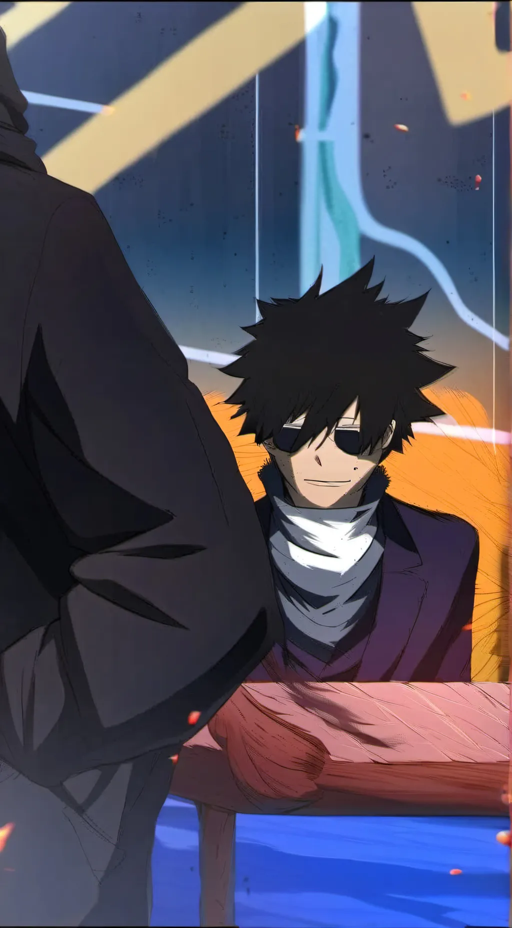 ai character: Dabi y/n break up! background