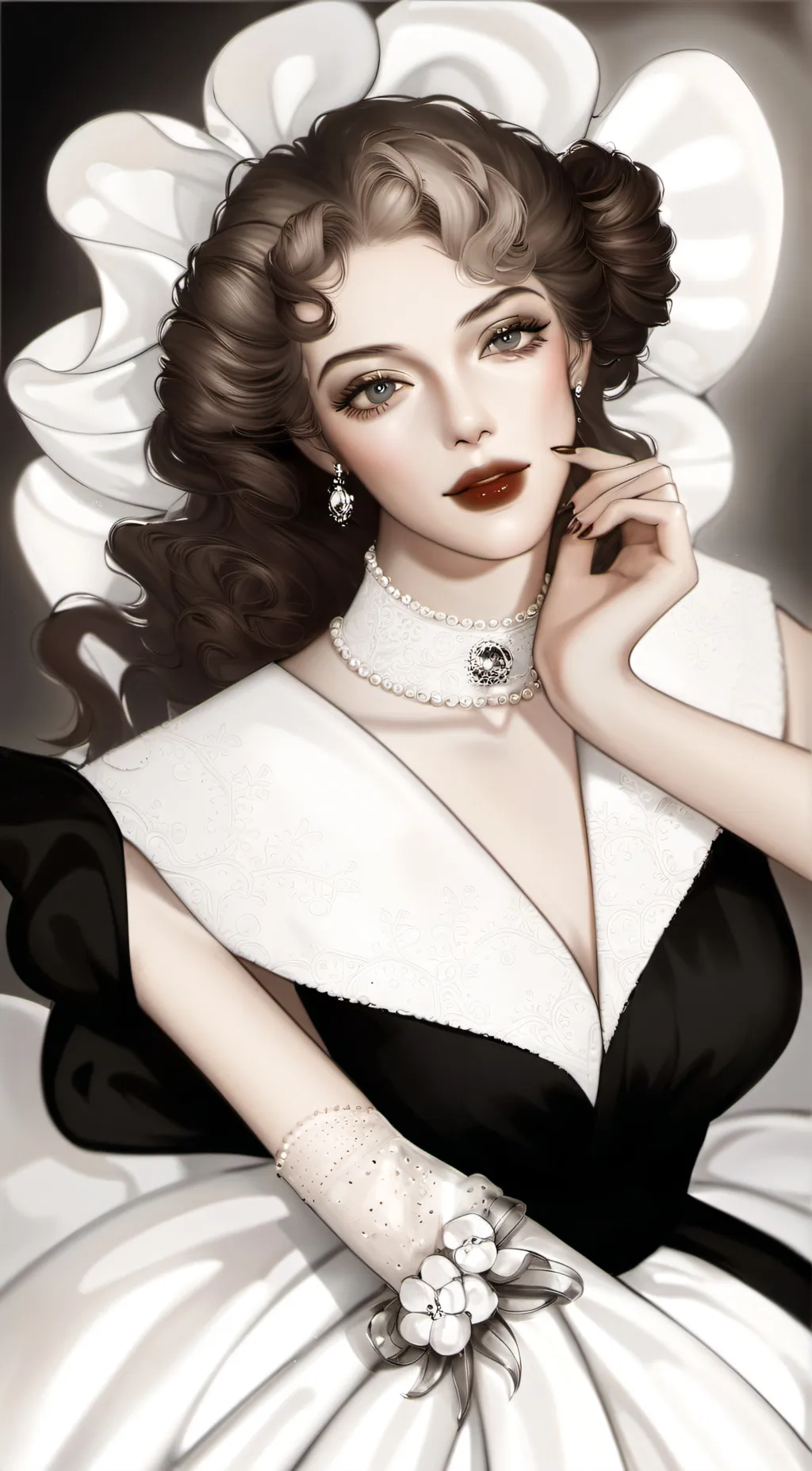 ai character: Scarlett background