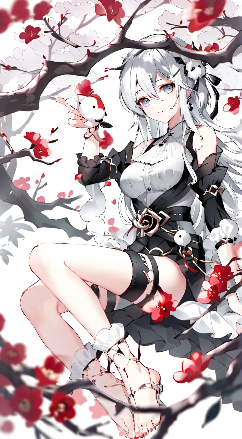 ai character: fangirl background