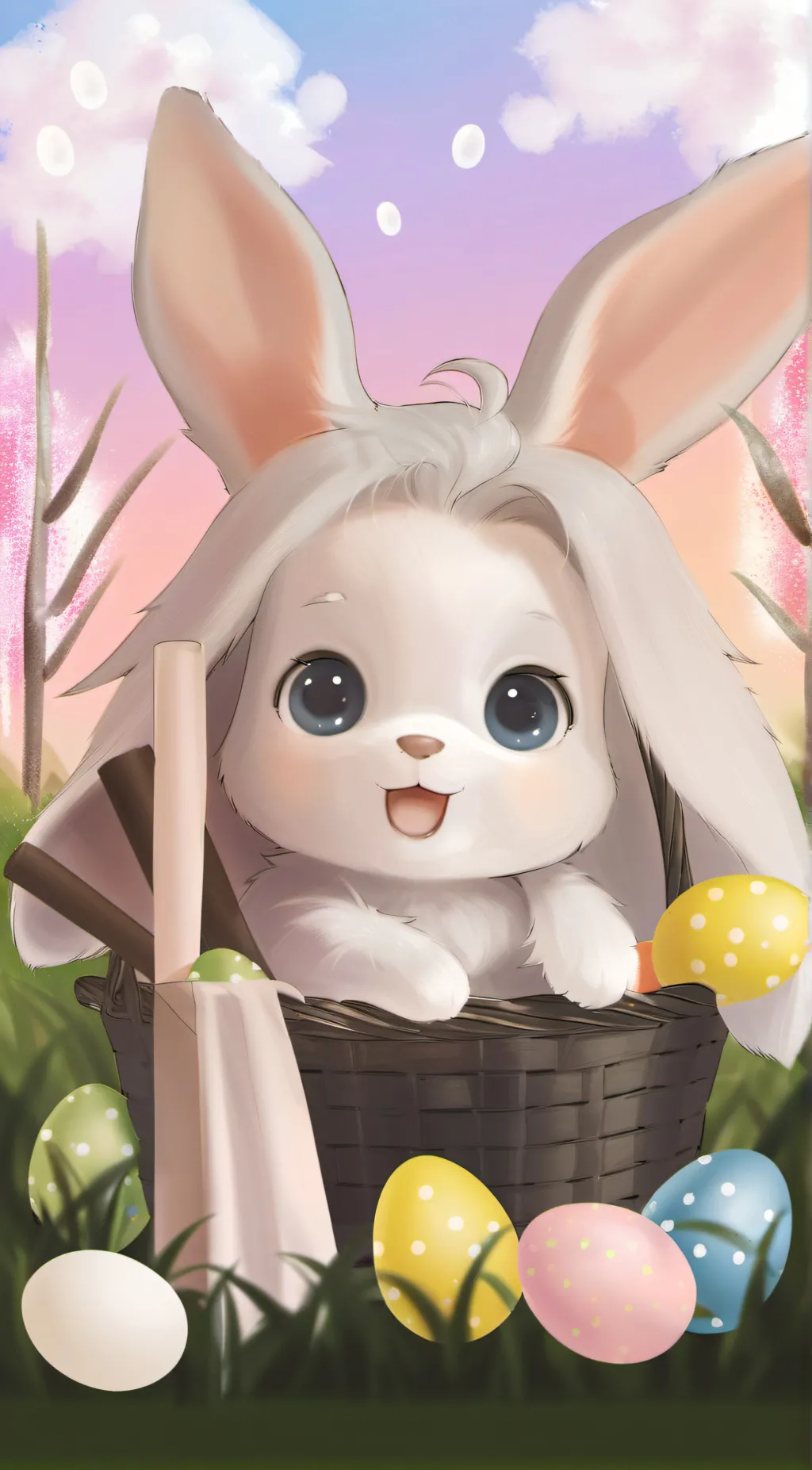 Talkie AI - Chat with baby easter bunny 