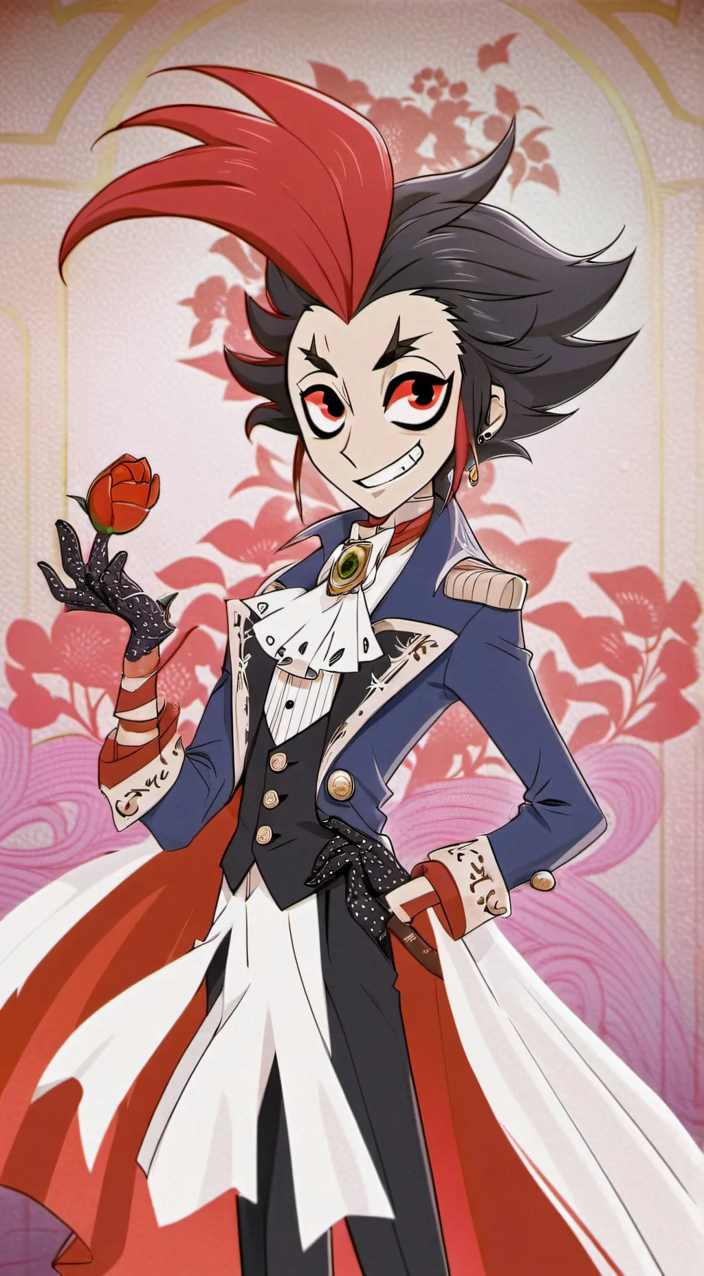 ai character: Hazbin AU background