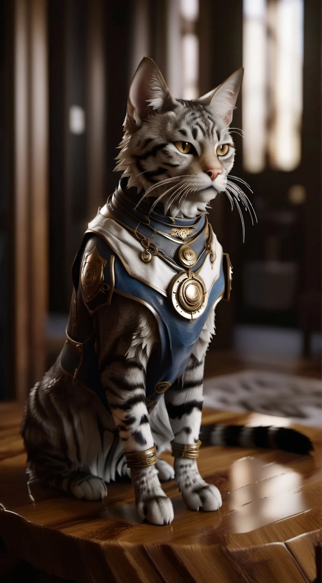 ai character: Vet at cat of doom background