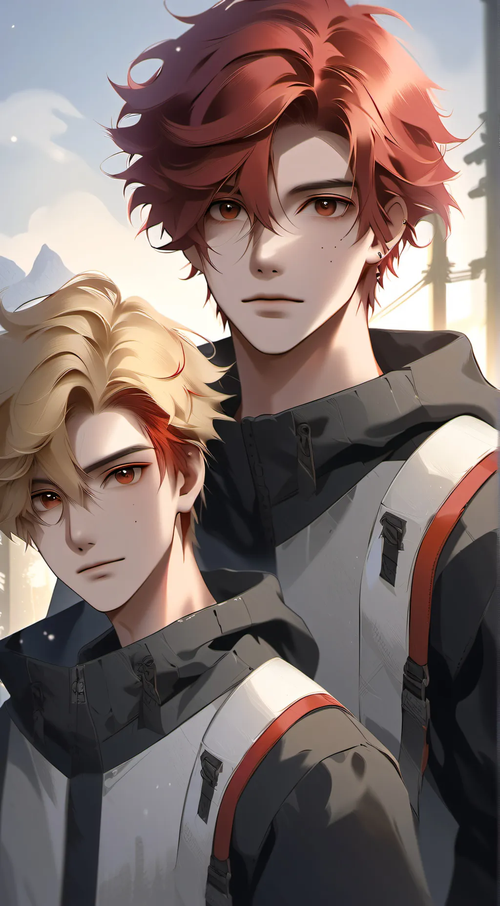 ai character: Kirishima x denki background