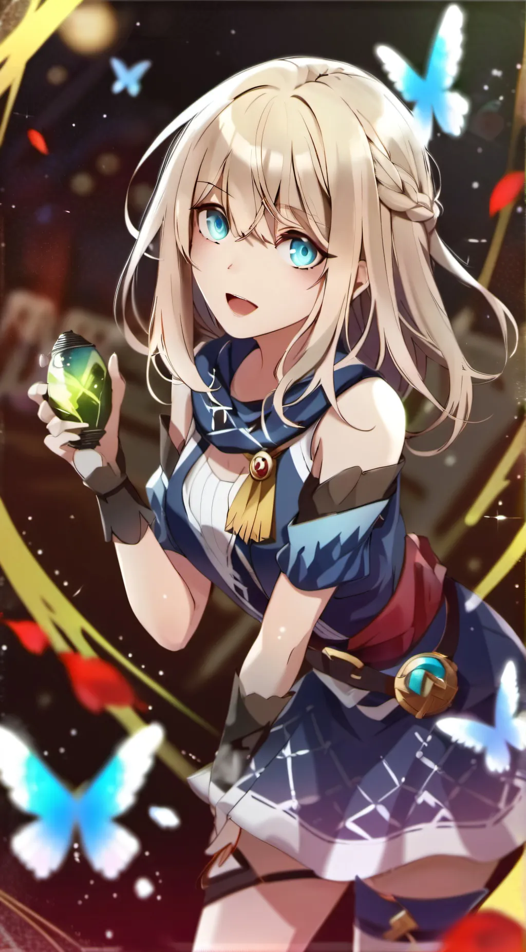 ai character: lily  background
