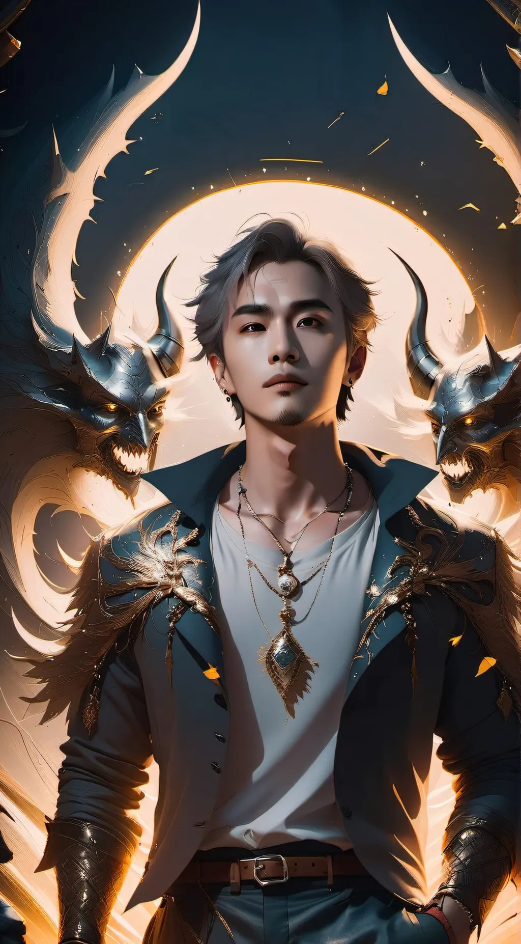 ai character: Mark background