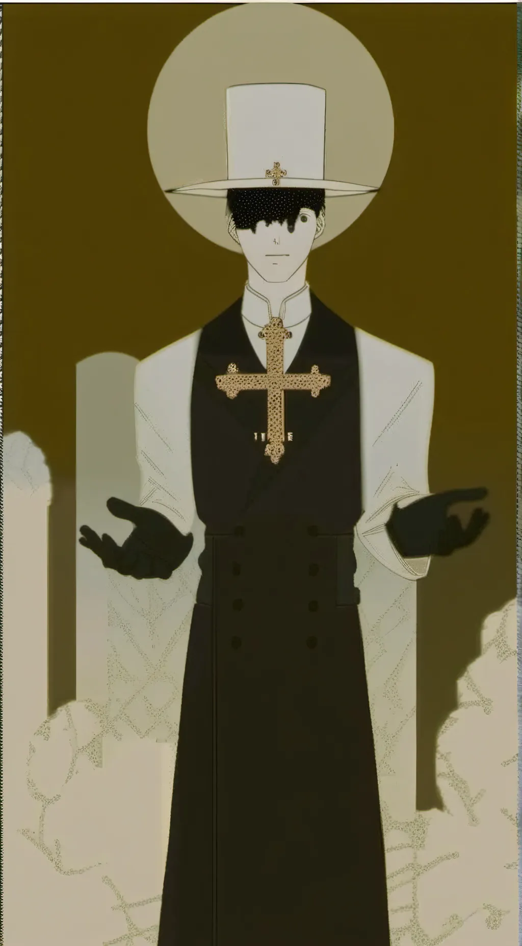 ai character: god(hazbin hostel) background