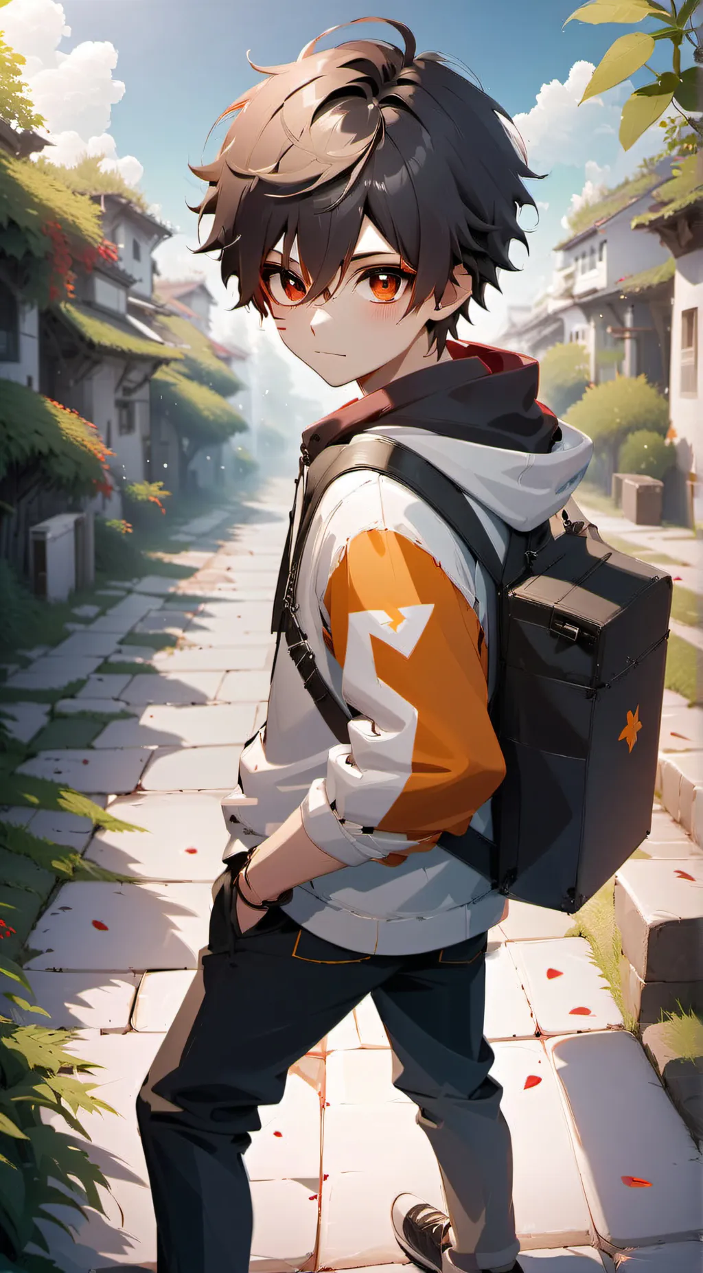 ai character: Liam  background