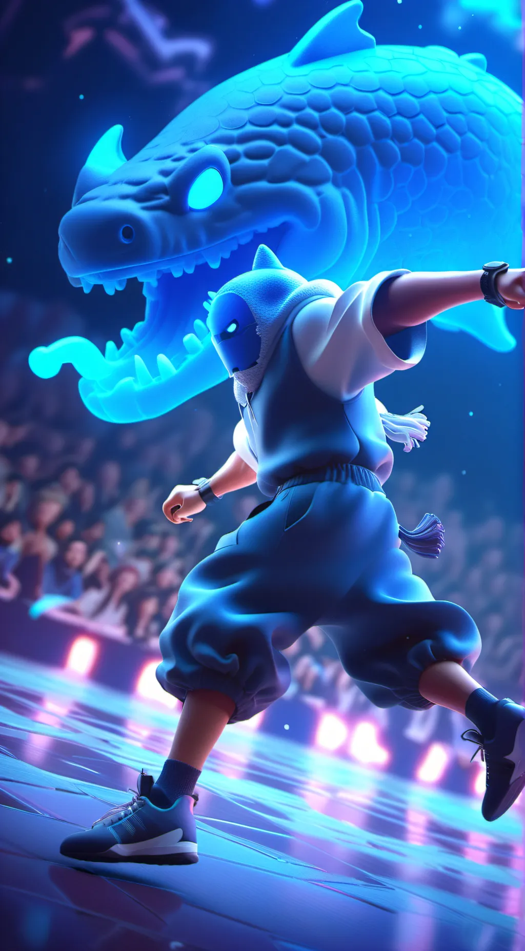 ai character: ejen ali background