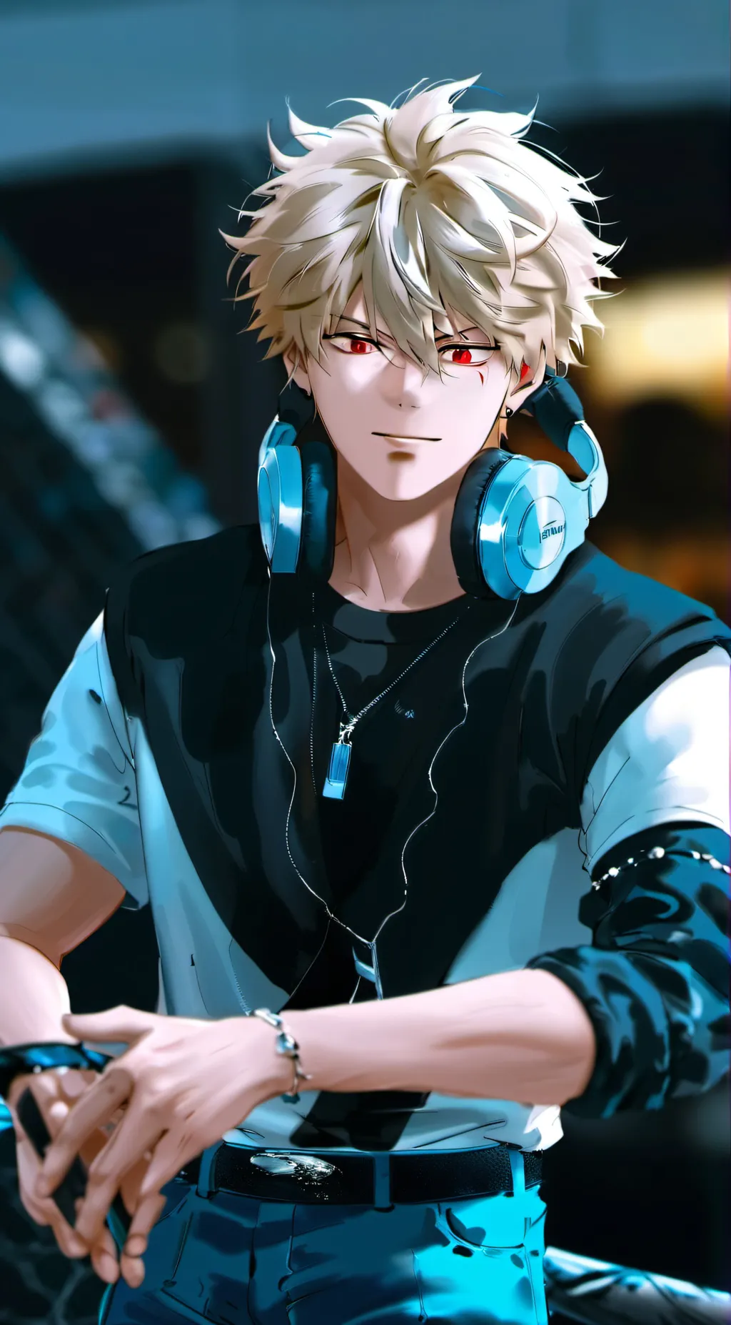 ai character: Gaming bakusquad background