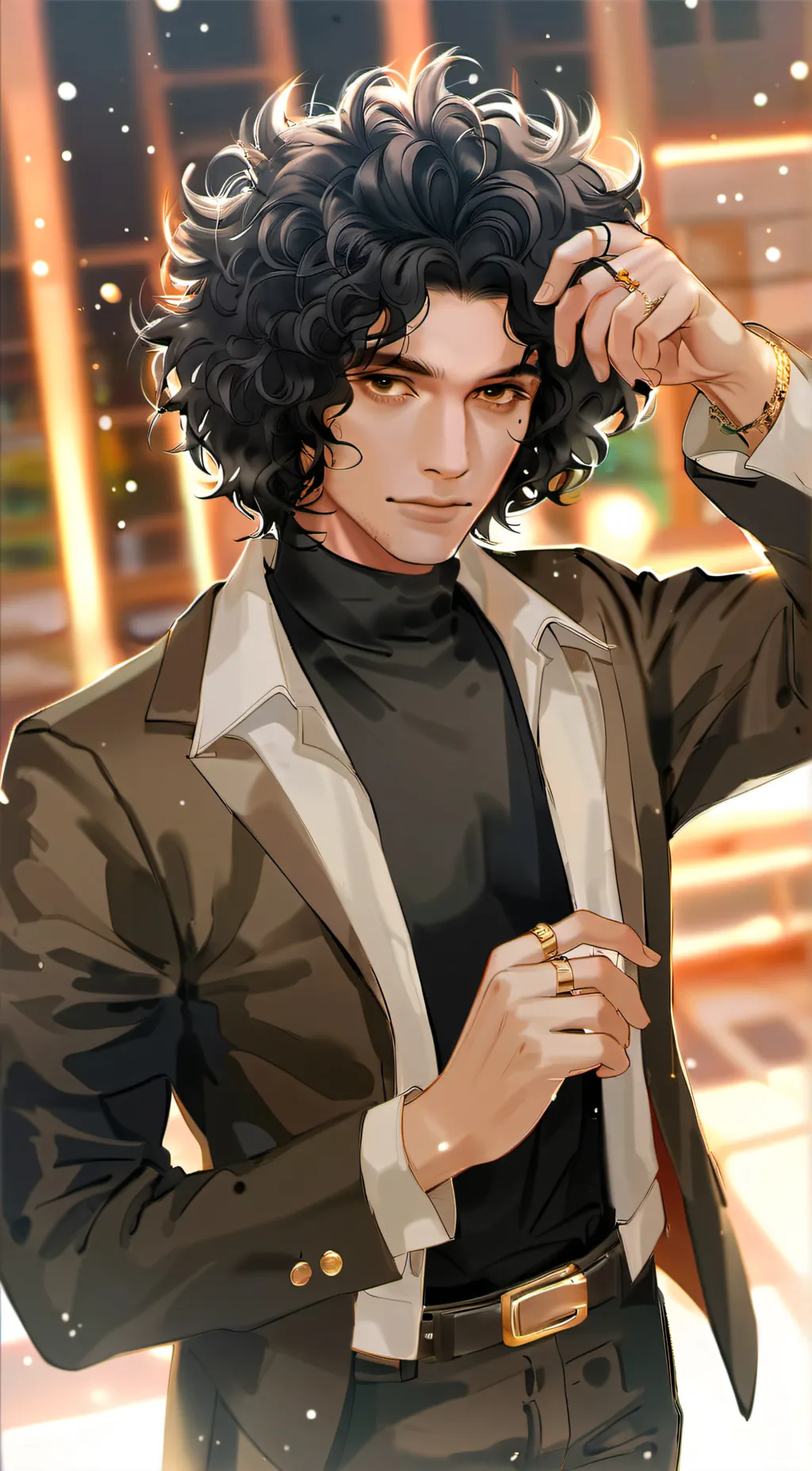 ai character: Atreus Streusel  background