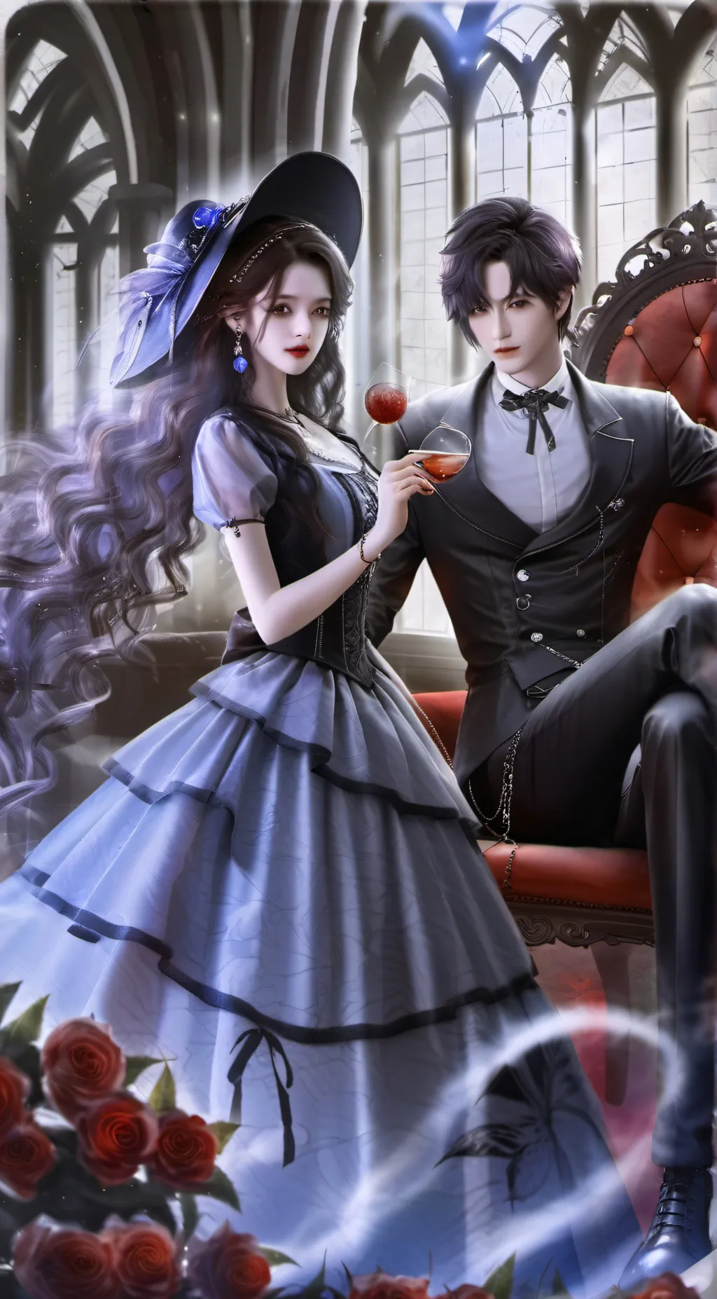 ai character:  Liam & Lucy background