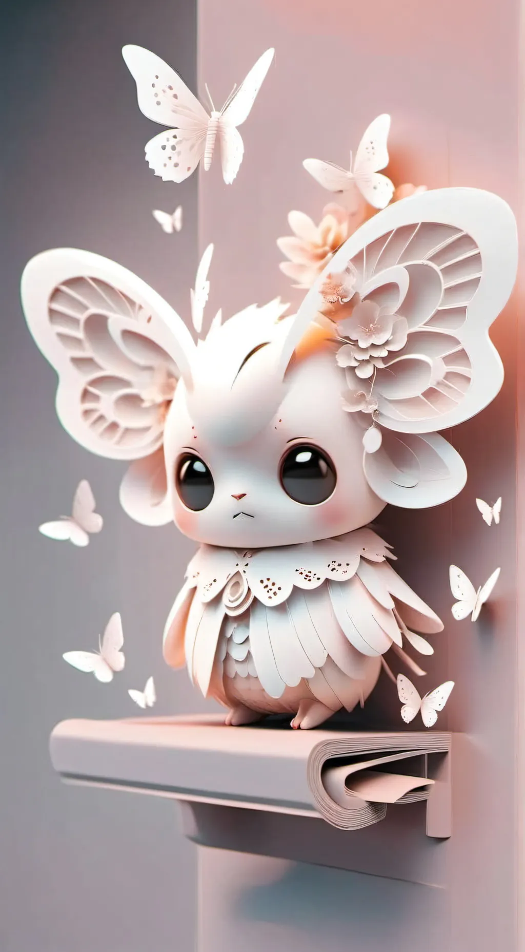 ai character: Luna background