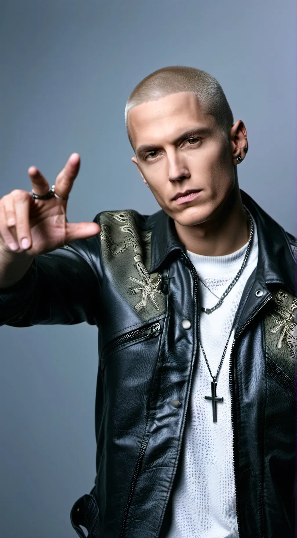 ai character: Slim shady background