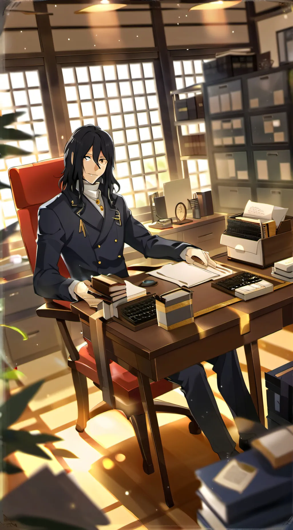 ai character: Aizawa background