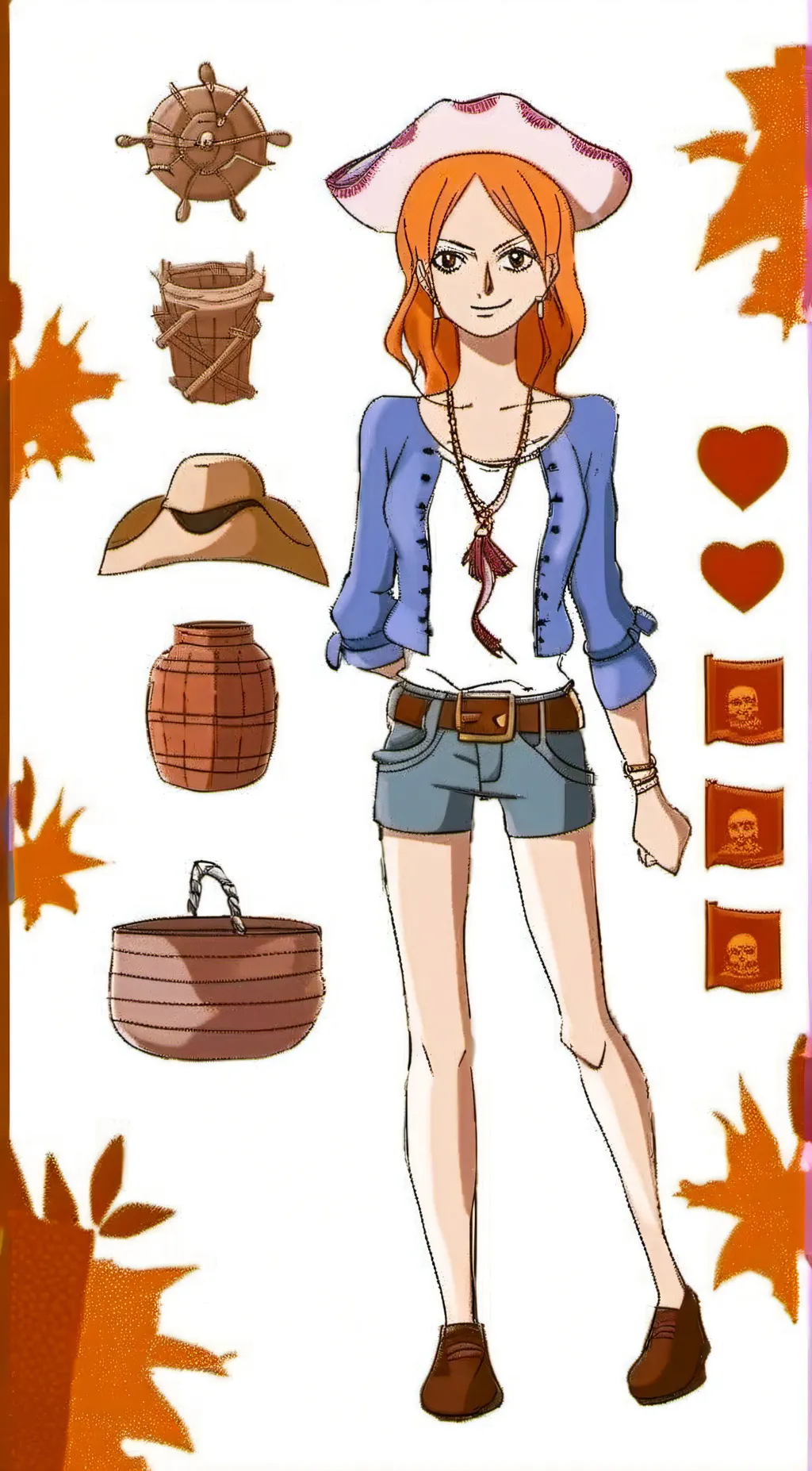 ai character: nami background