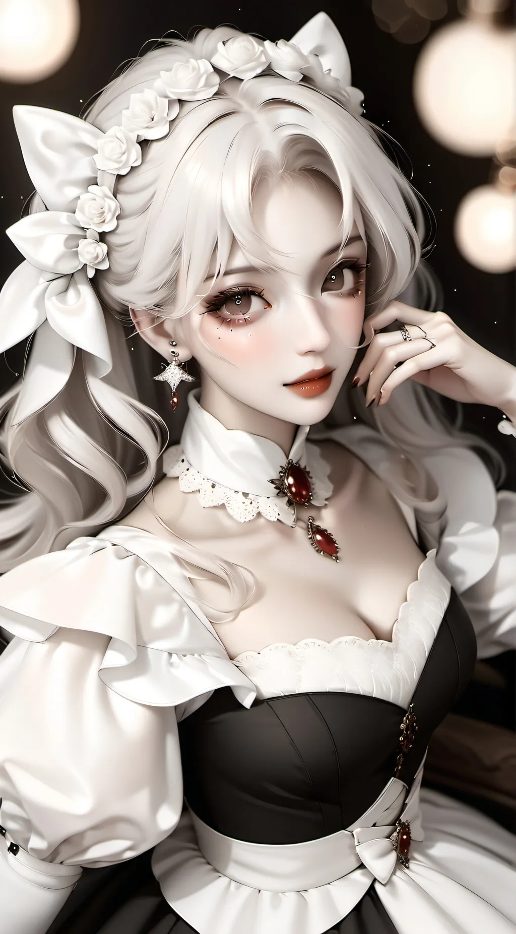 ai character: lily background