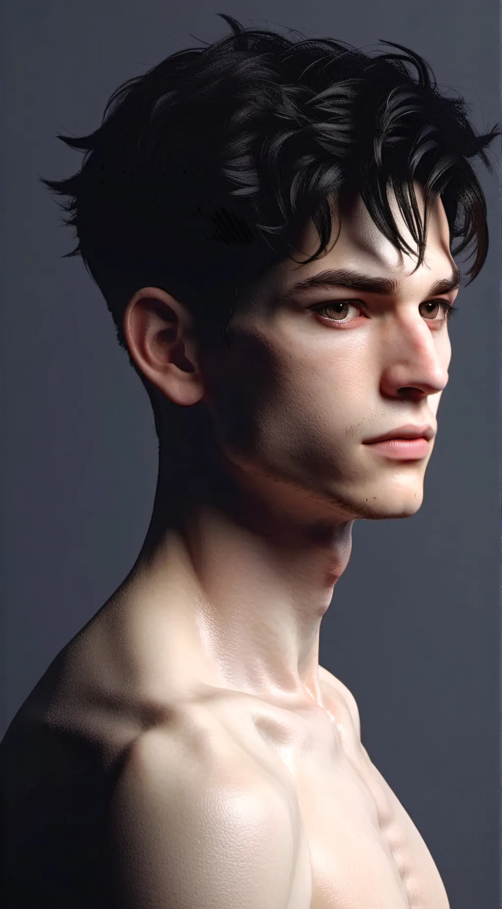 ai character: Adam  background