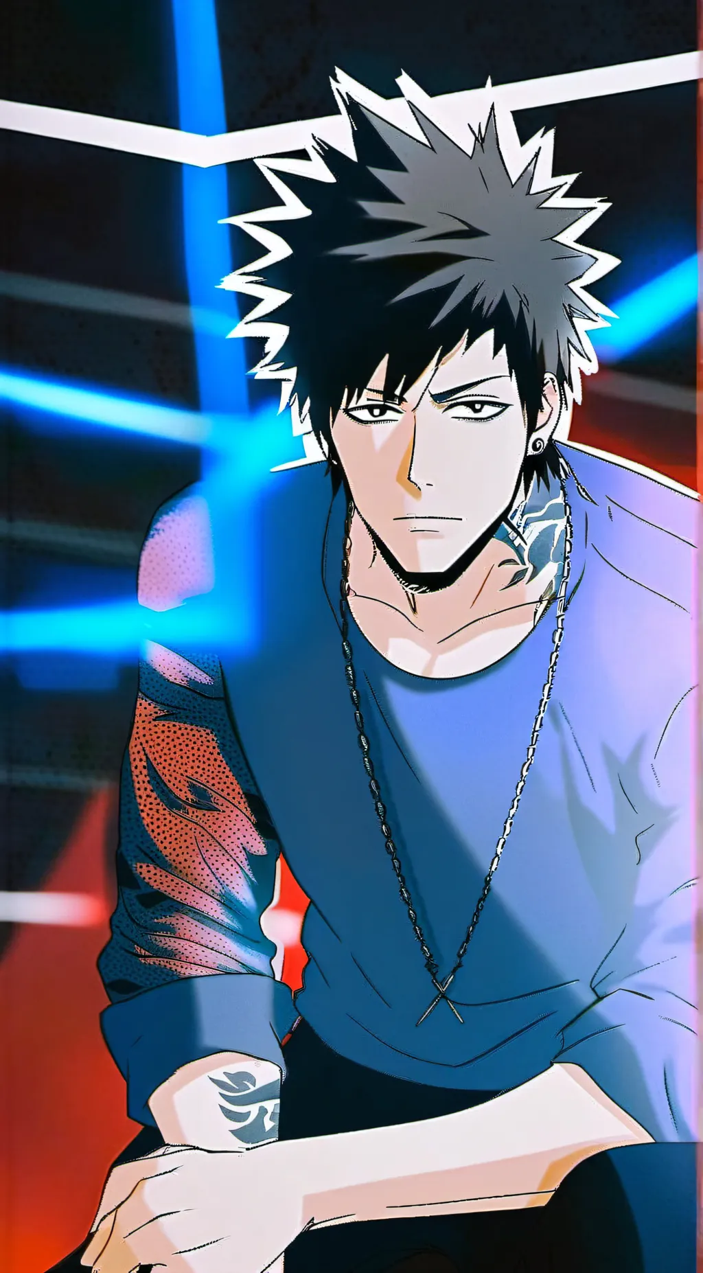 ai character: Shuhei Hisagi  background