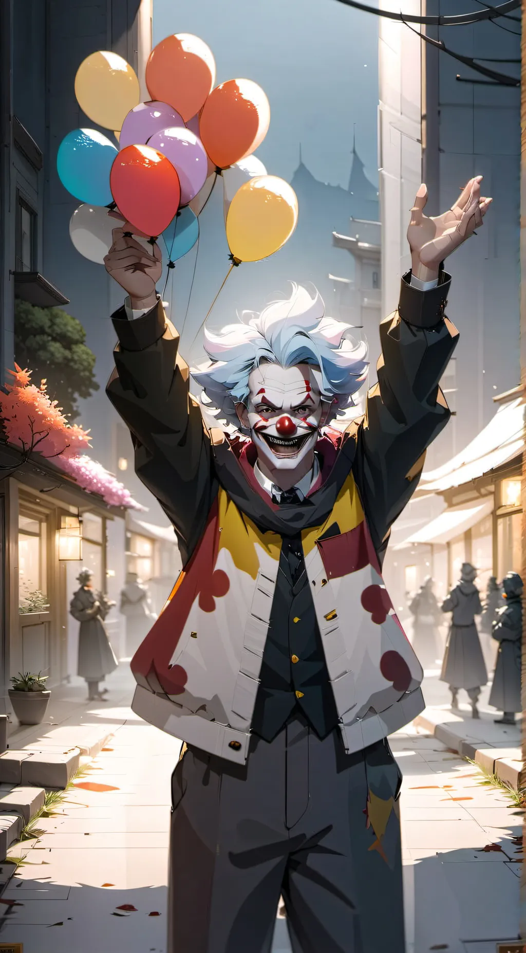 ai character: mr make fun of background