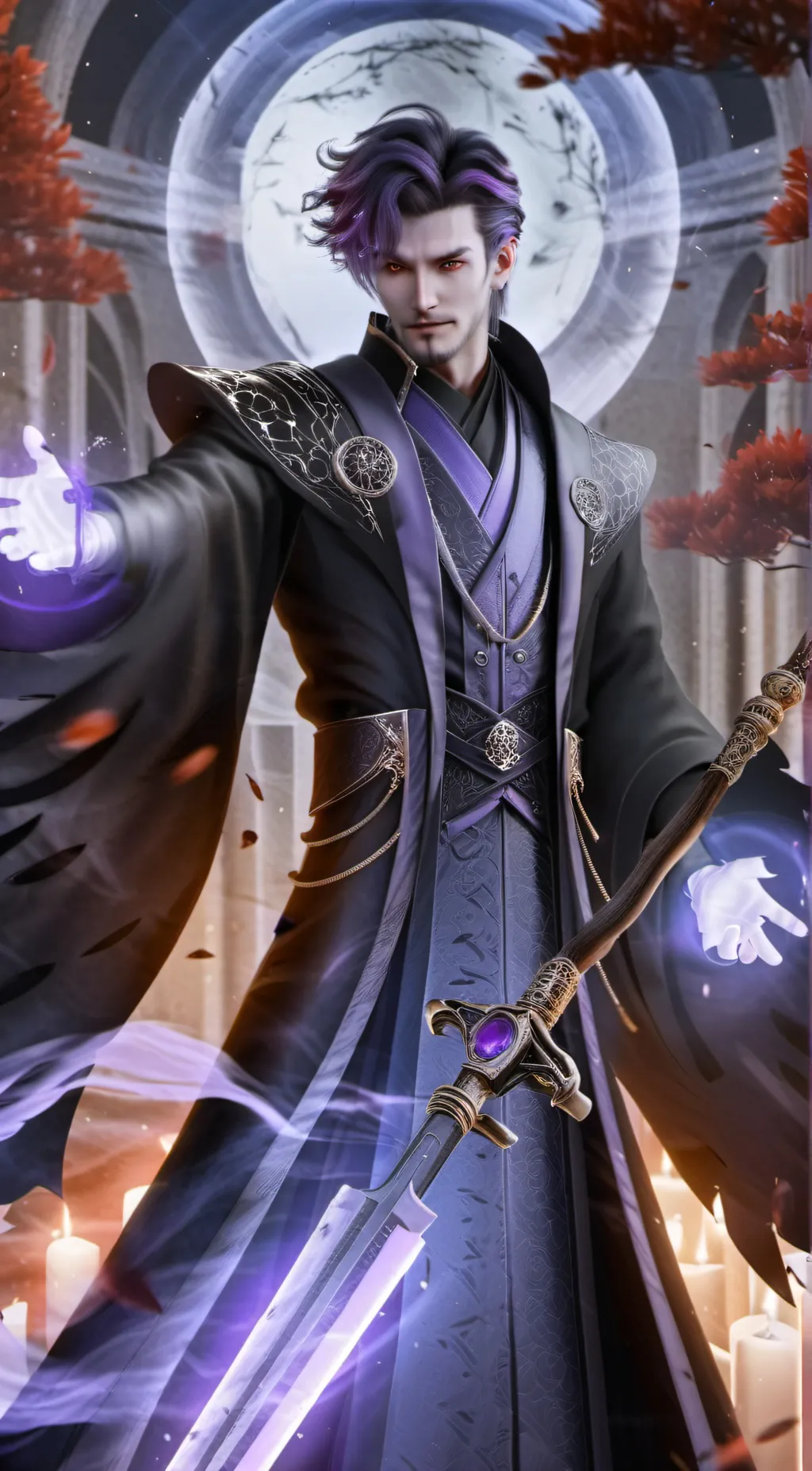 ai character: Damian Farenoff background