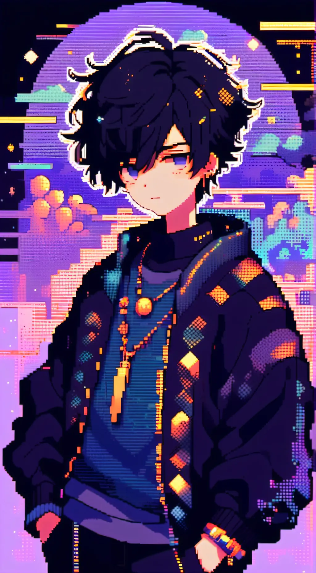 ai character: Tadc tent background